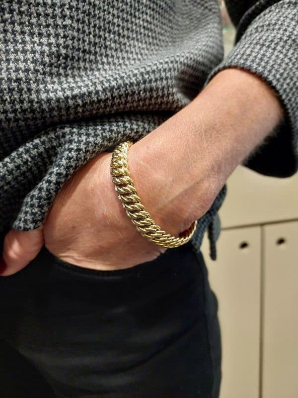 BRACELET MAILLE AMÉRICAINE — vue 2