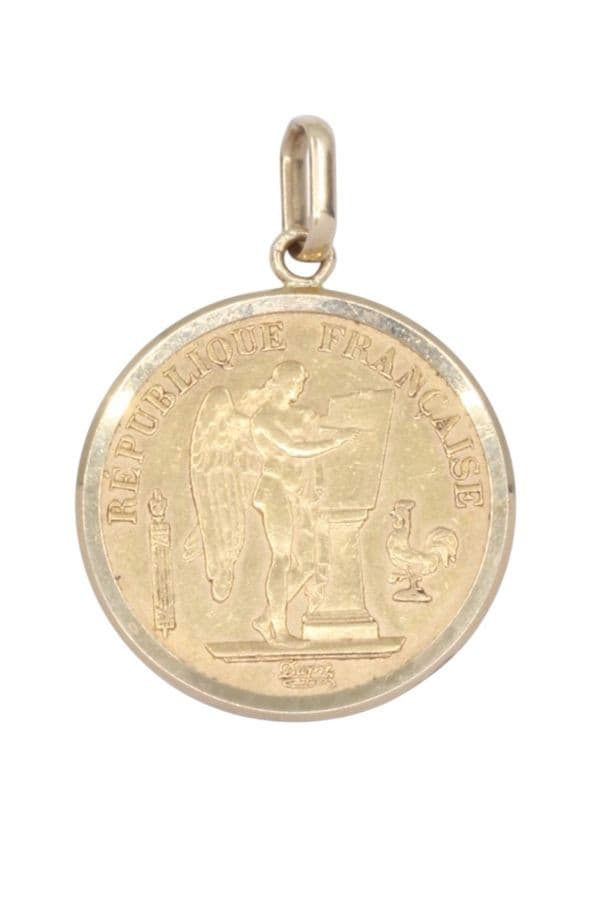 PENDENTIF 20 FRANCS GÉNIE — vue 1