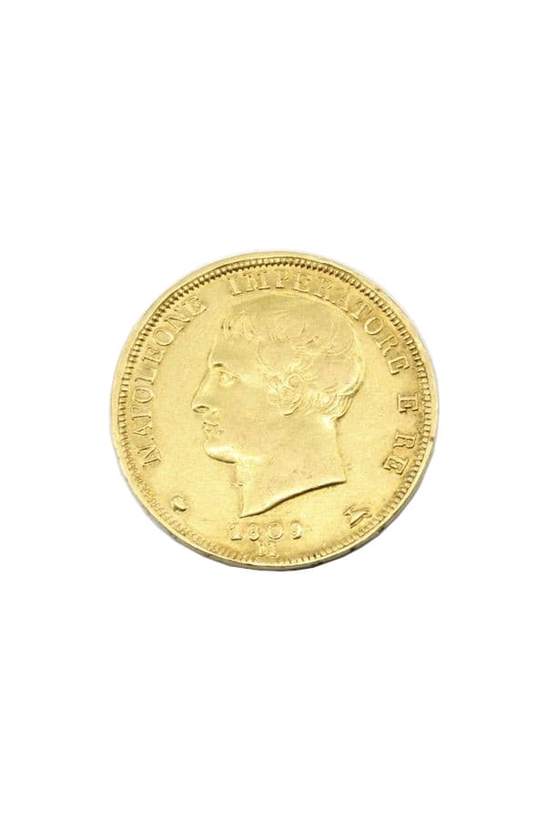 20 LIRES NAPOLÉON 1ER - ITALIE -1809 — vue 1