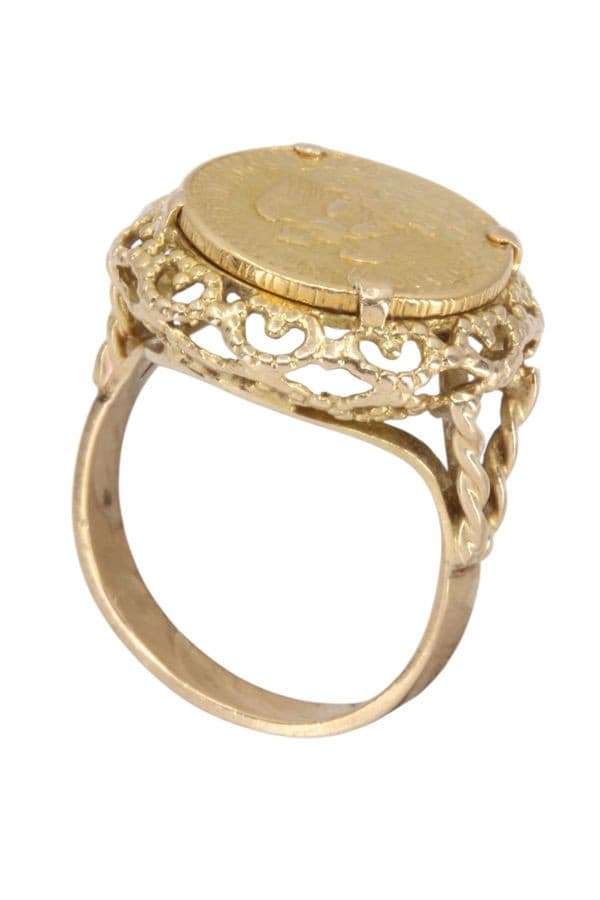 BAGUE 2 PESOS MEXICAIN — vue 5