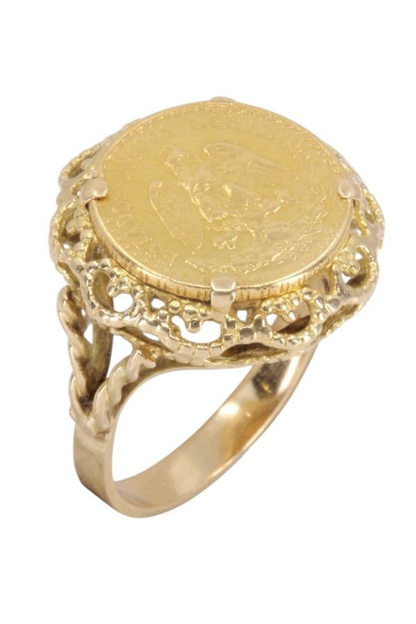 BAGUE 2 PESOS MEXICAIN — vue 3