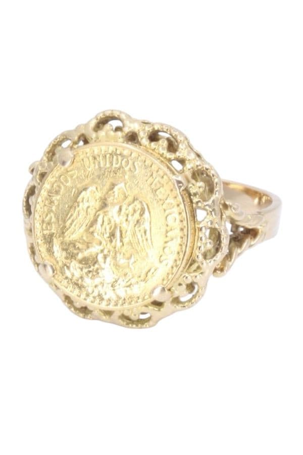 BAGUE 2 PESOS MEXICAIN — vue 6