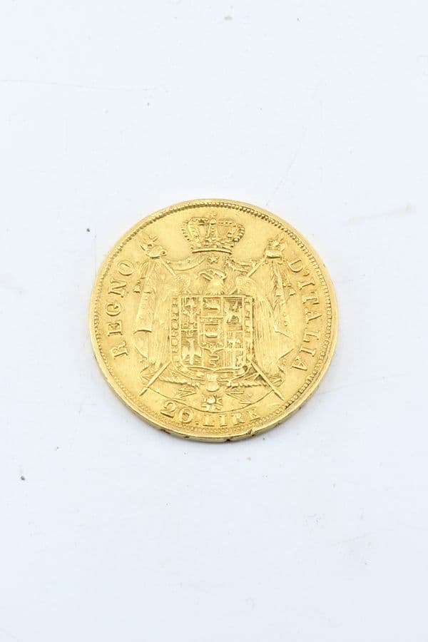 20 LIRES NAPOLÉON 1ER - ITALIE -1809 — vue 2