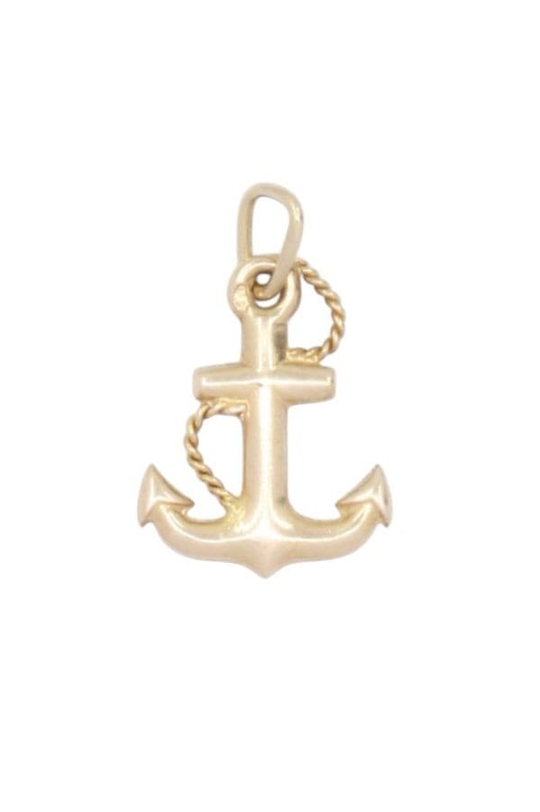 PENDENTIF ANCRE DE MARINE — vue 1