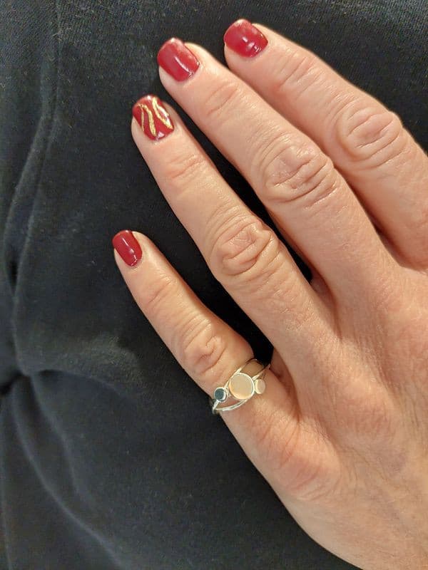 BAGUE MARC DELOCHE "LILI" — vue 2