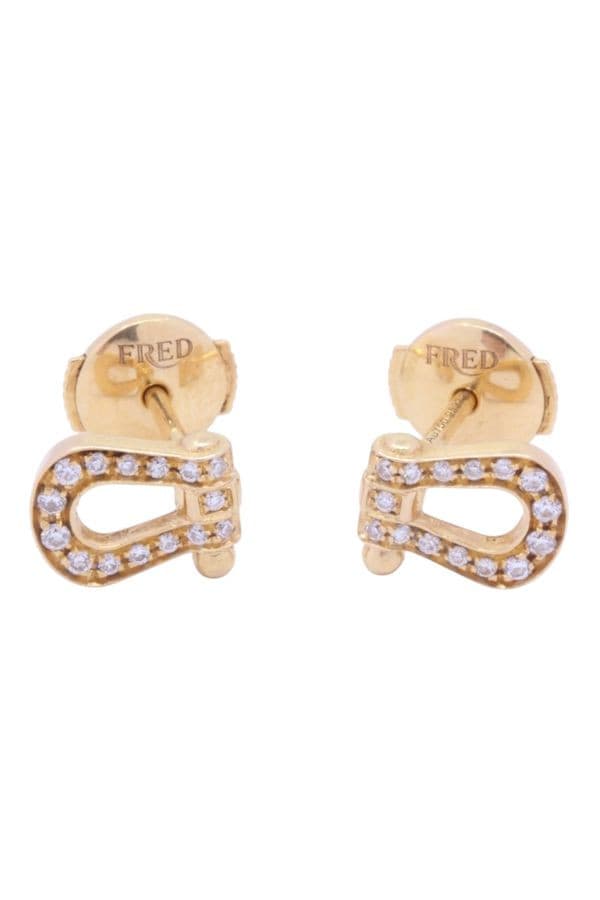 BOUCLES D'OREILLES FRED "FORCE 10" — vue 3