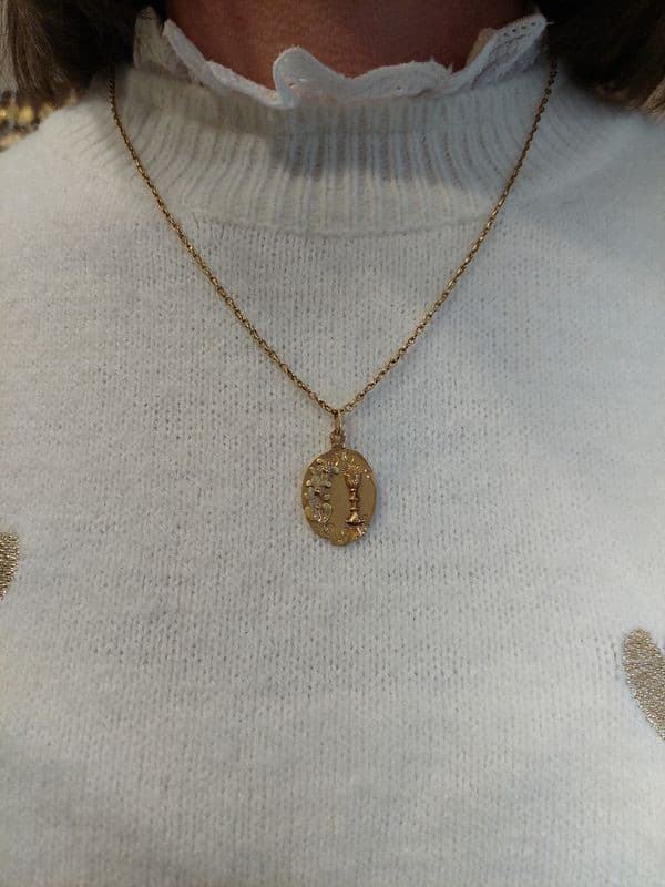 MÉDAILLE ANCIENNE CALICE — vue 2