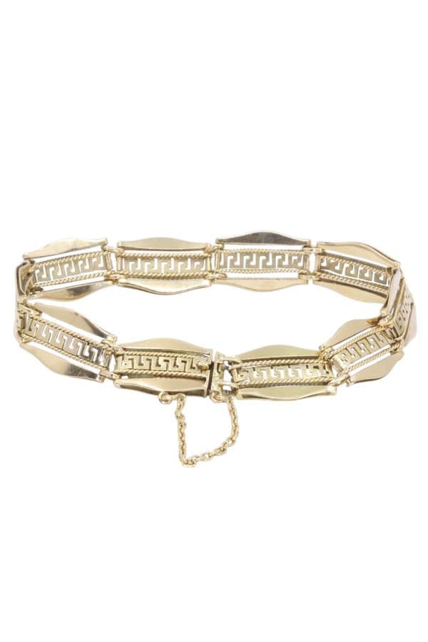 BRACELET MAILLE FANTAISIE — vue 1