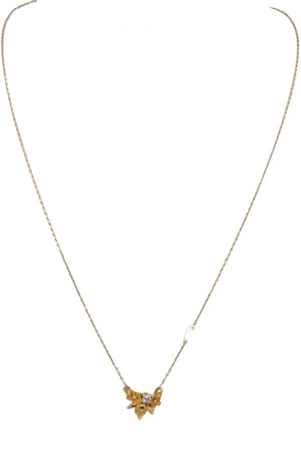 COLLIER DIAMANT SIGNÉ AUGIS