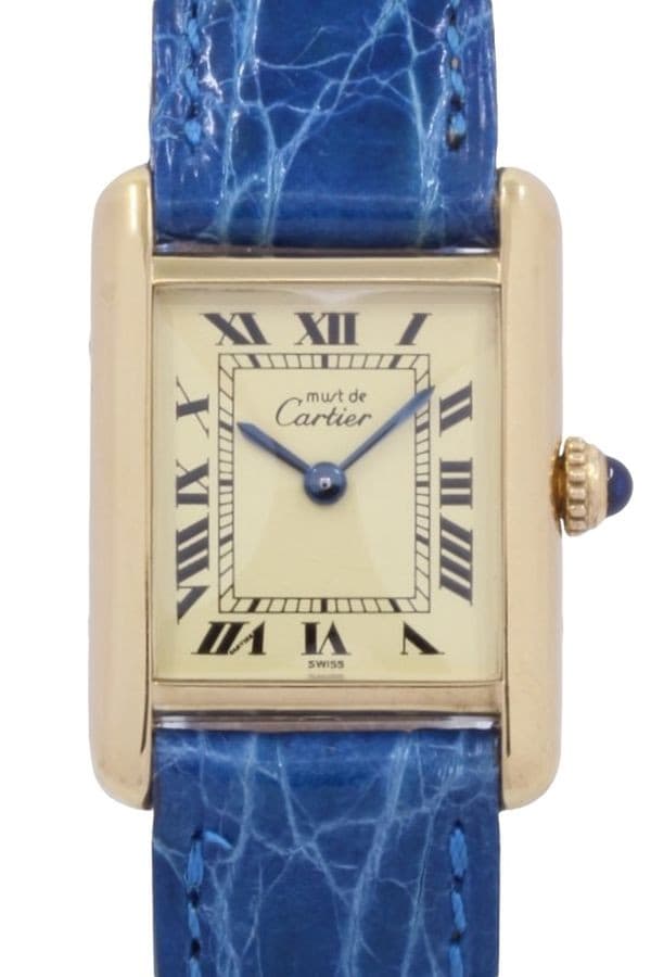 CARTIER TANK VERMEIL — vue 1