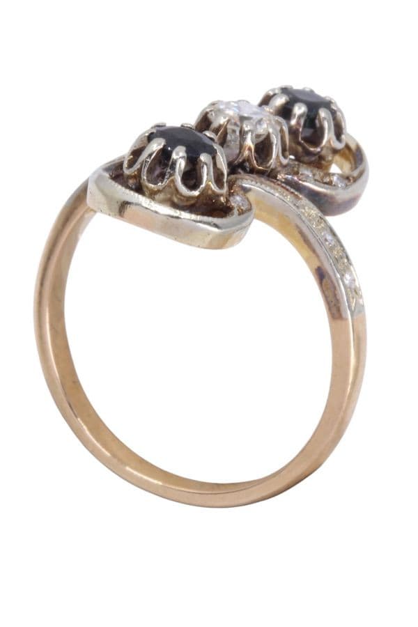 BAGUE ART-NOUVEAU — vue 5