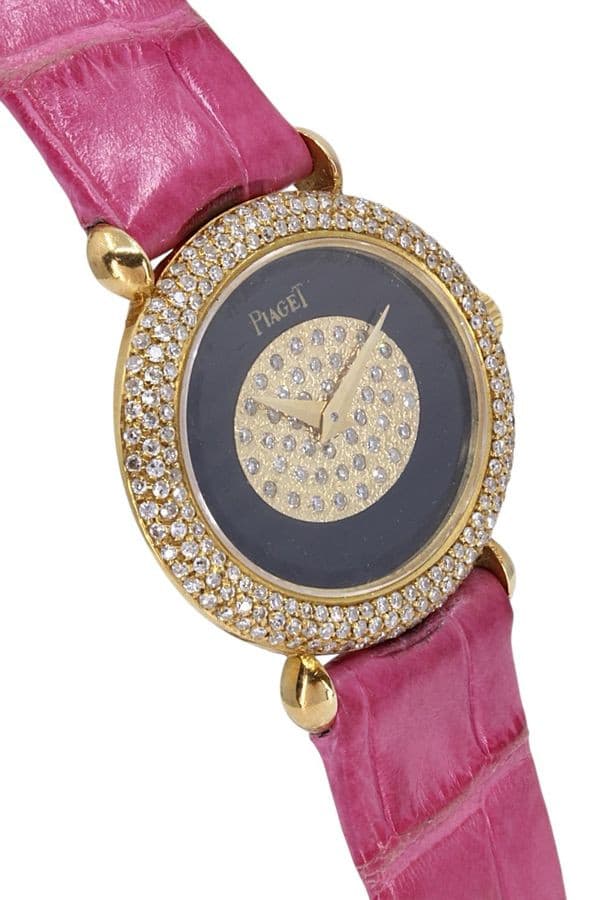 PIAGET VINTAGE ONYX OR ET DIAMANTS — vue 3