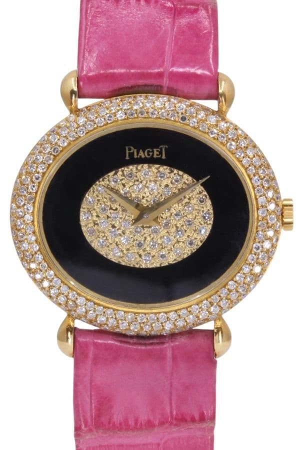PIAGET VINTAGE ONYX OR ET DIAMANTS