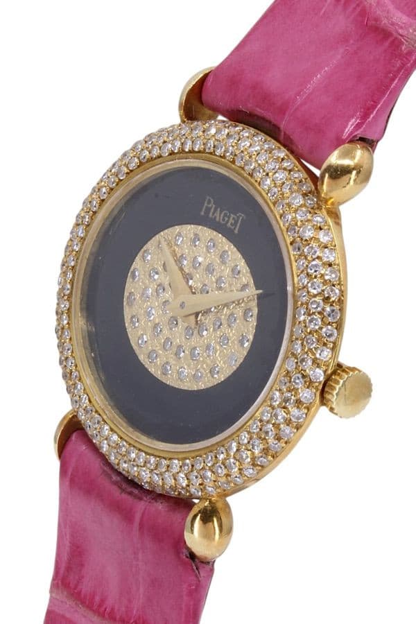 PIAGET VINTAGE ONYX OR ET DIAMANTS — vue 4