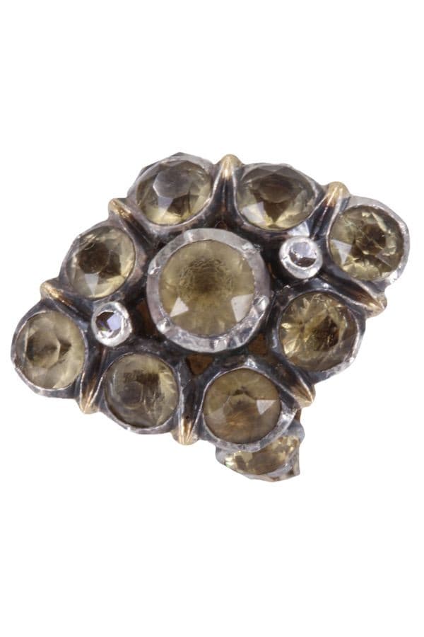 BAGUE MARQUISE ANCIENNE QUARTZ — vue 4
