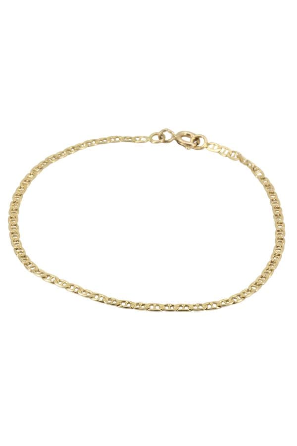 BRACELET MAILLE MARINE — vue 1