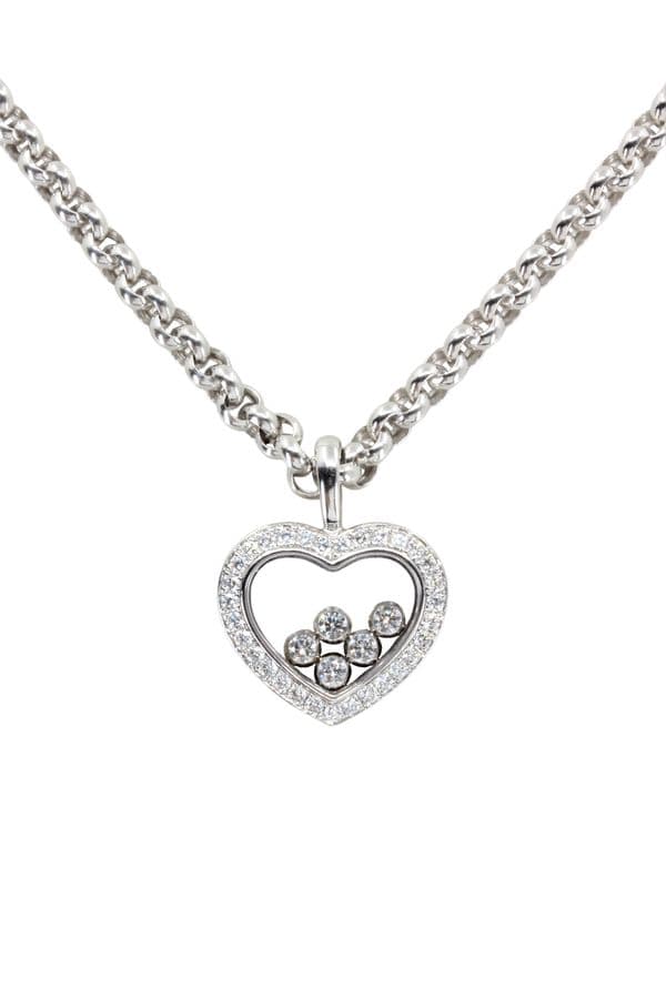 COLLIER CHOPARD  HAPPY DIAMONDS — vue 3