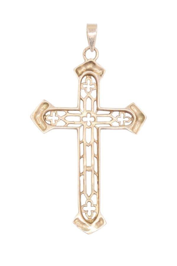 CROIX ANCIENNE AJOURÉE — vue 3
