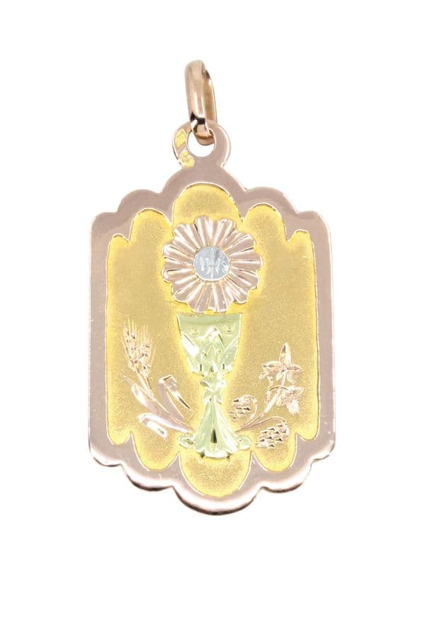 MEDAILLE ANCIENNE CALICE — vue 1