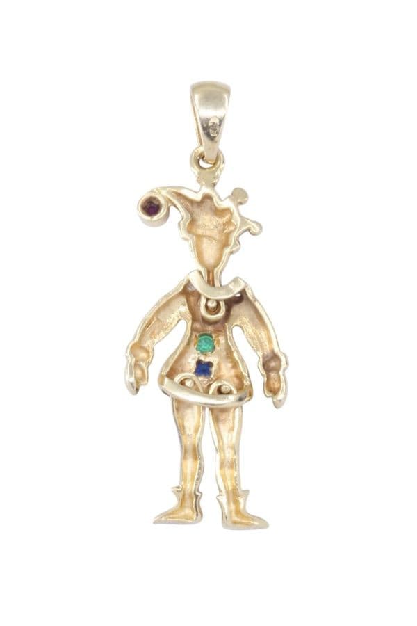 PENDENTIF CLOWN ARTICULÉ — vue 3