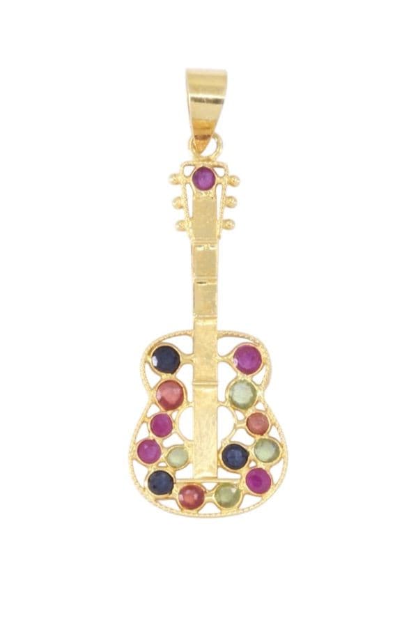PENDENTIF GUITARE — vue 1