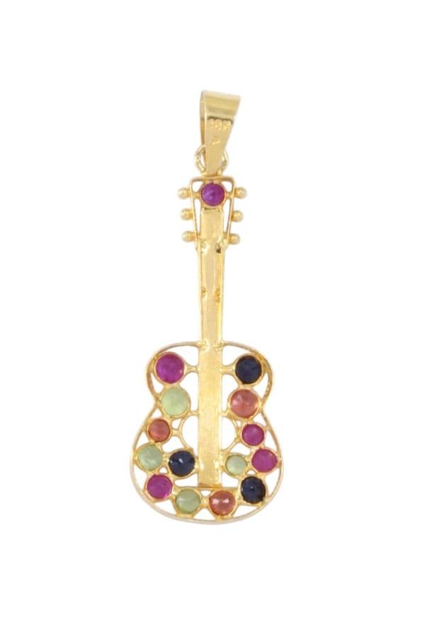 PENDENTIF GUITARE — vue 3