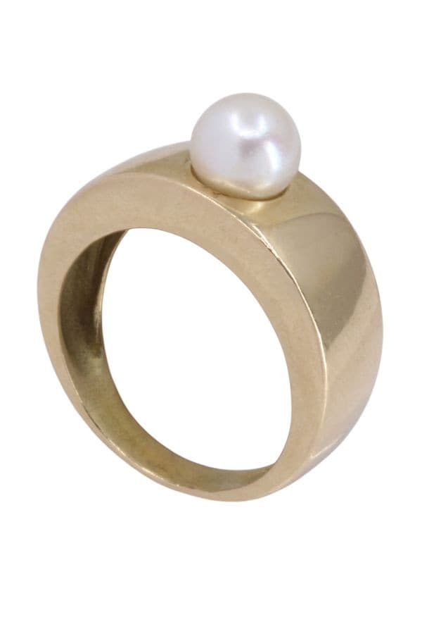 BAGUE JONC PERLE — vue 5