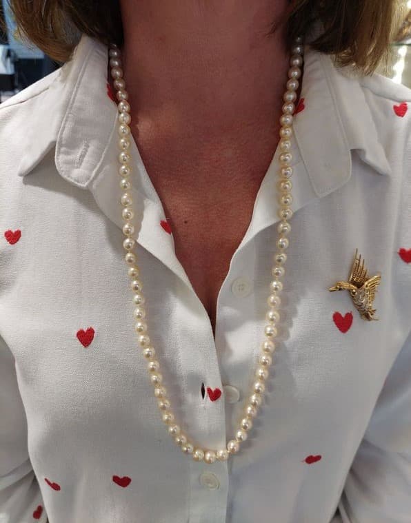 COLLIER DE PERLES — vue 2