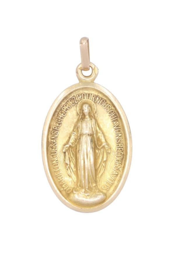 MÉDAILLE VIERGE MIRACULEUSE ANCIENNE — vue 1