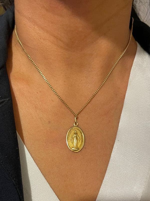MÉDAILLE VIERGE MIRACULEUSE ANCIENNE — vue 2