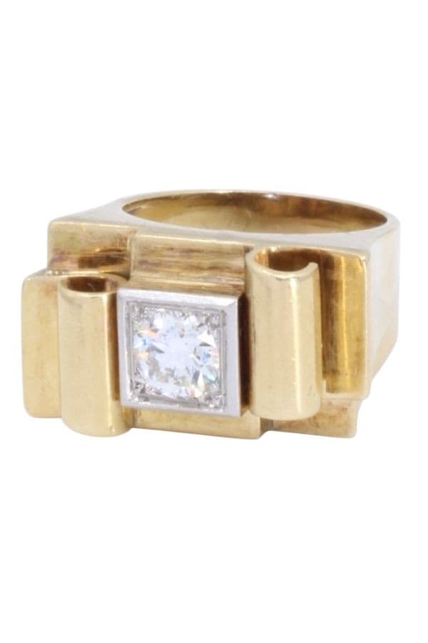 BAGUE TANK DIAMANT — vue 6