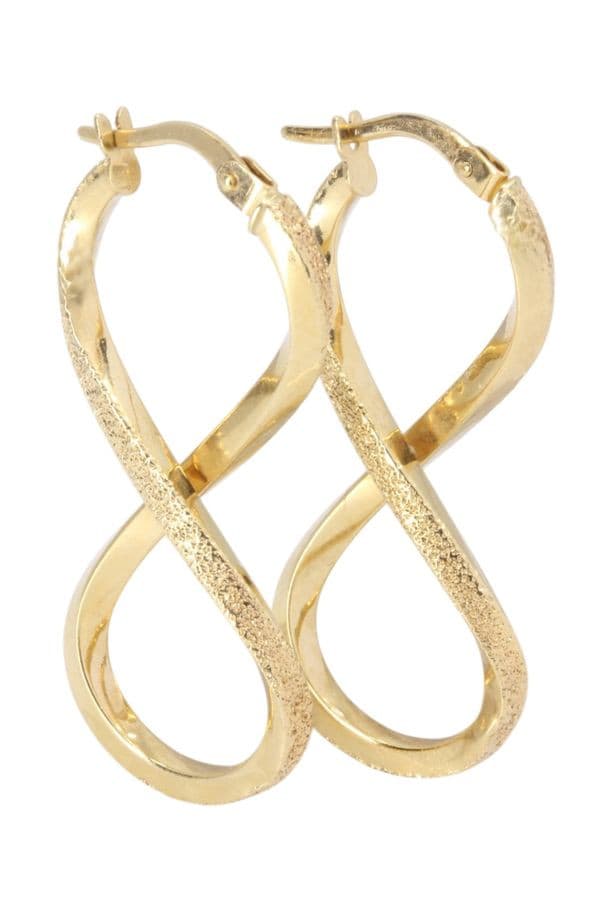 BOUCLES D'OREILLES ENTRELACÉES — vue 1