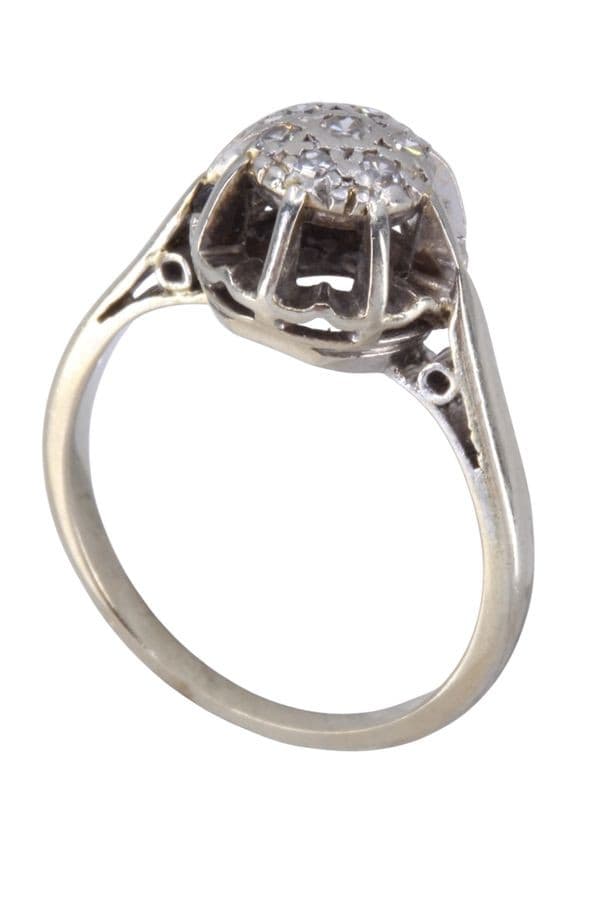 BAGUE STYLE SOLITAIRE DIAMANTS — vue 5