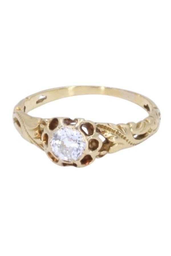 SOLITAIRE  DIAMANT 0.20 CARAT — vue 6