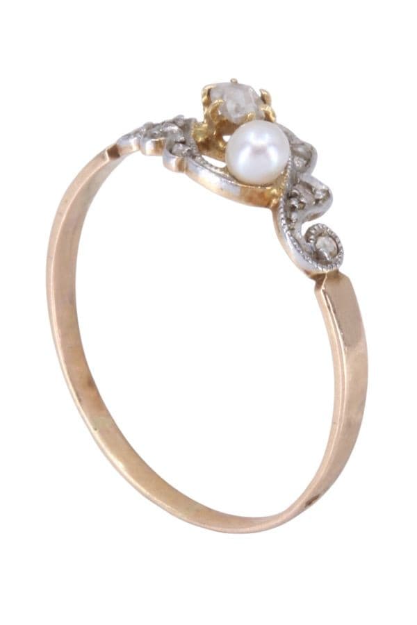 BAGUE ART-NOUVEAU — vue 5