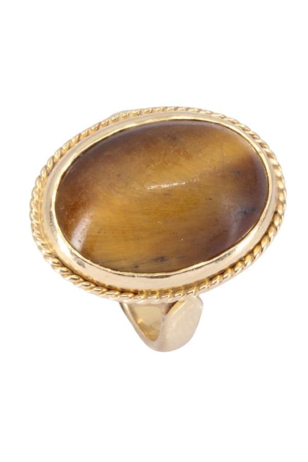 BAGUE ŒIL DE TIGRE — vue 4