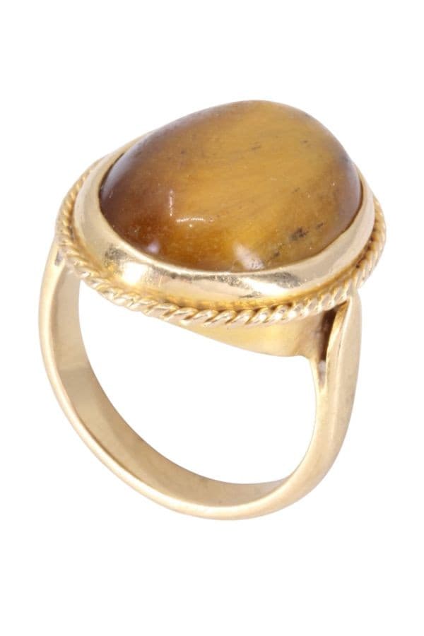 BAGUE ŒIL DE TIGRE — vue 5
