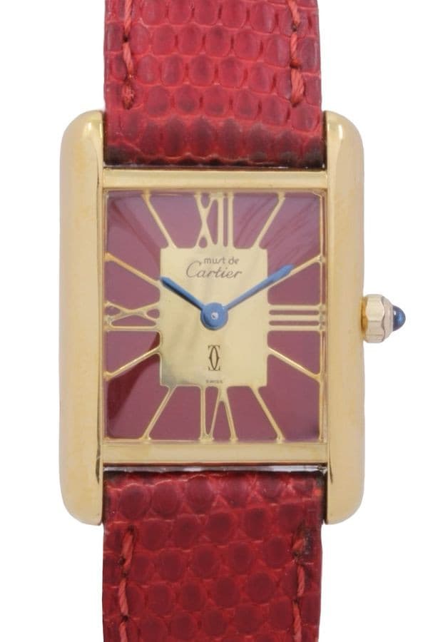 CARTIER TANK VERMEIL