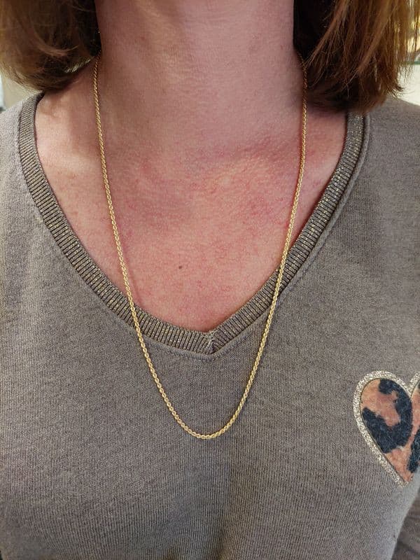 CHAINE MAILLE TORSADÉE — vue 2