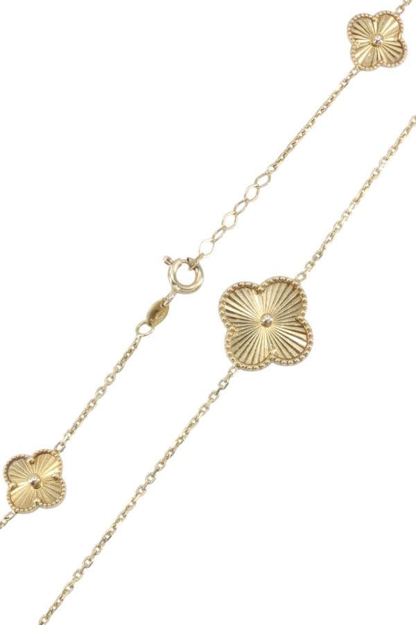 COLLIER MODERNE TRÈFLES — vue 3