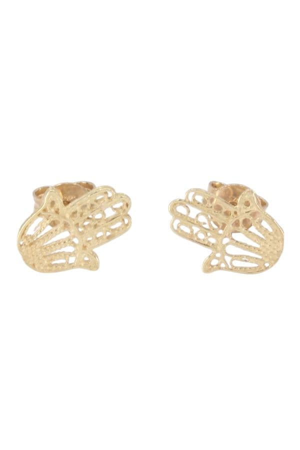 BOUCLES D'OREILLES MAIN DE FATMA — vue 3