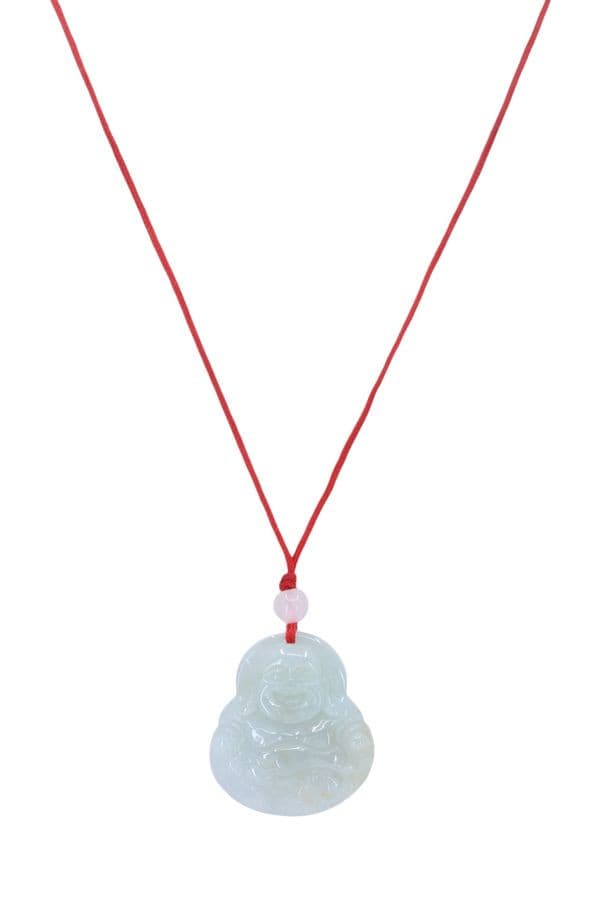 COLLIER BOUDDHA EN JADE — vue 1