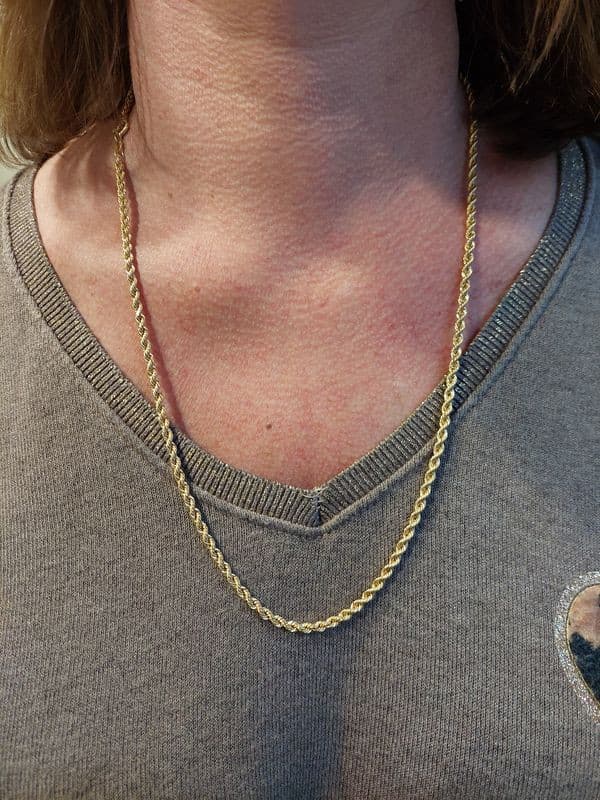 CHAINE MAILLE TORSADÉE — vue 2