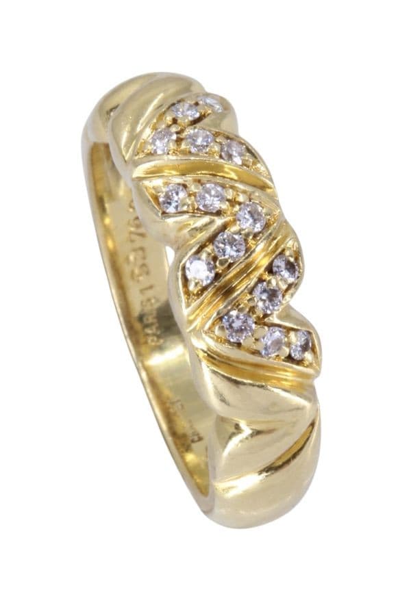 BAGUE CHAUMET DIAMANTS — vue 4