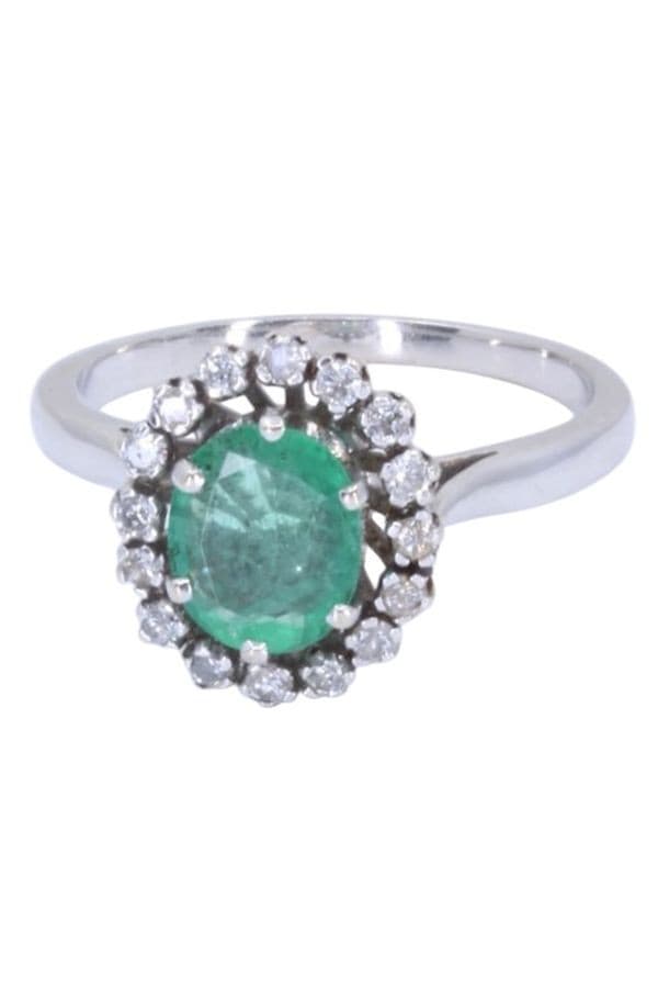 BAGUE MARGUERITE ÉMERAUDE — vue 5