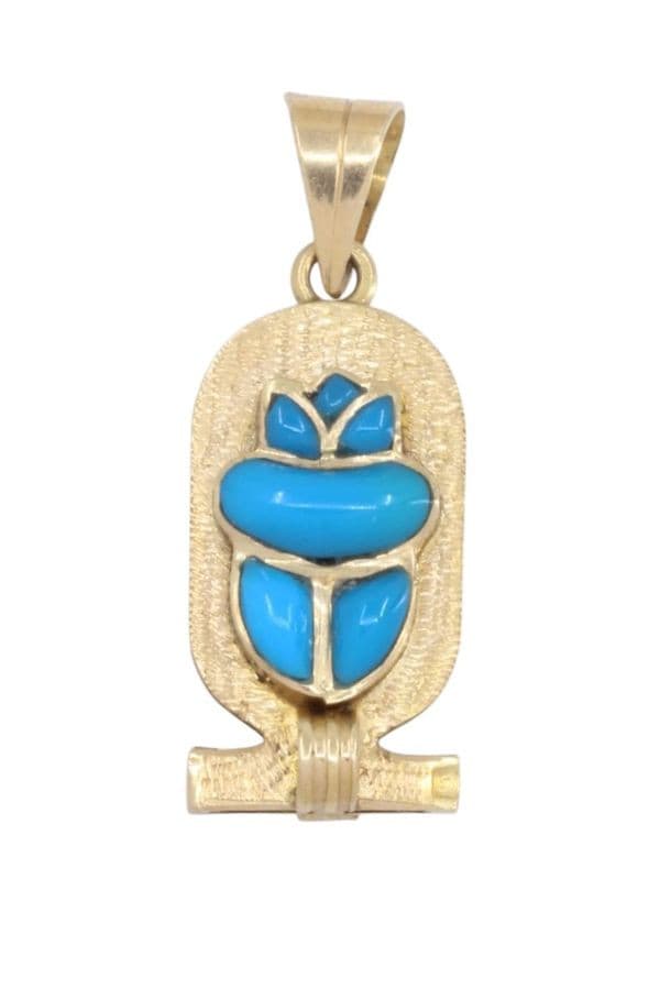 PENDENTIF CARTOUCHE ÉGYPTIEN — vue 3