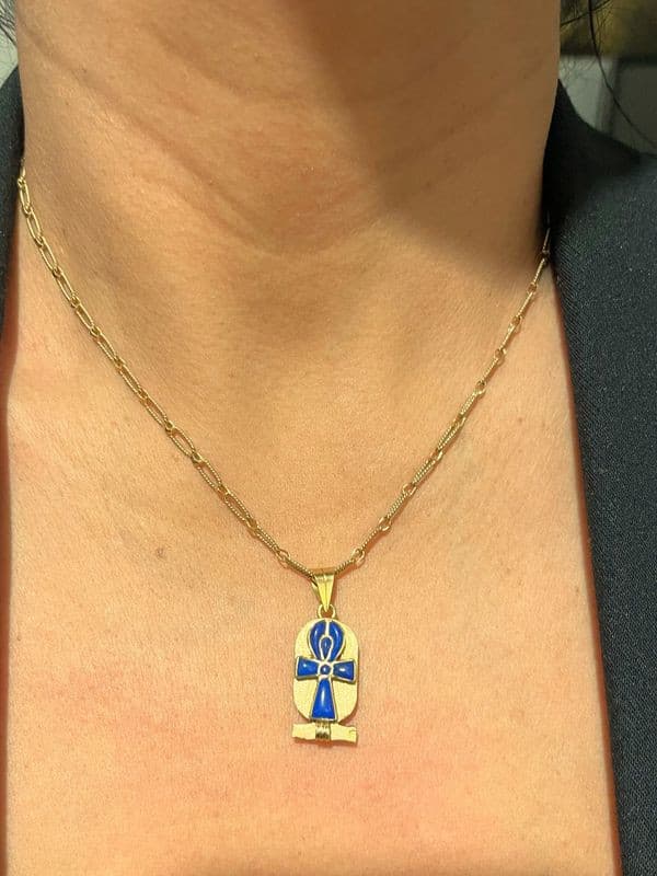 PENDENTIF CARTOUCHE ÉGYPTIEN — vue 2