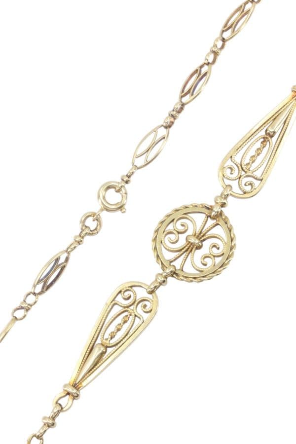 COLLIER FILIGRANE ANCIEN — vue 3
