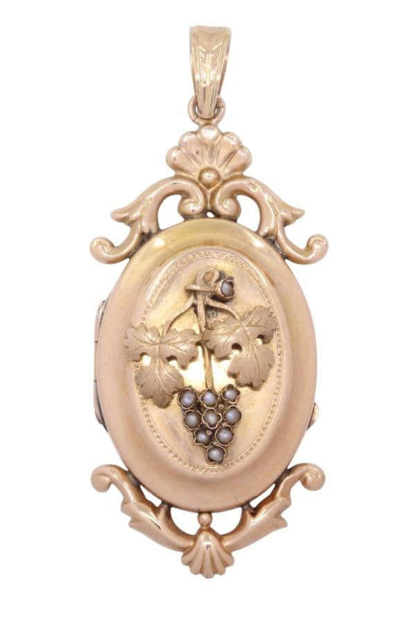 PENDENTIF OUVRANT NAPOLÉON III — vue 1