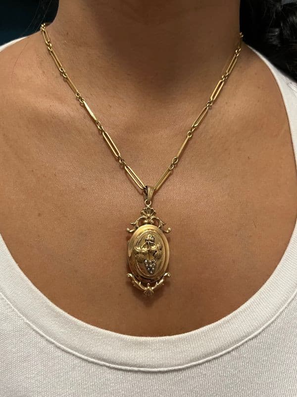 PENDENTIF OUVRANT NAPOLÉON III — vue 2